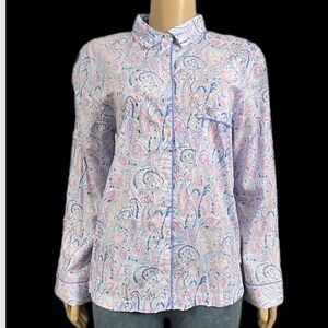 Victorias Secret The Mayfair button down pajama jacket top ONLY Small